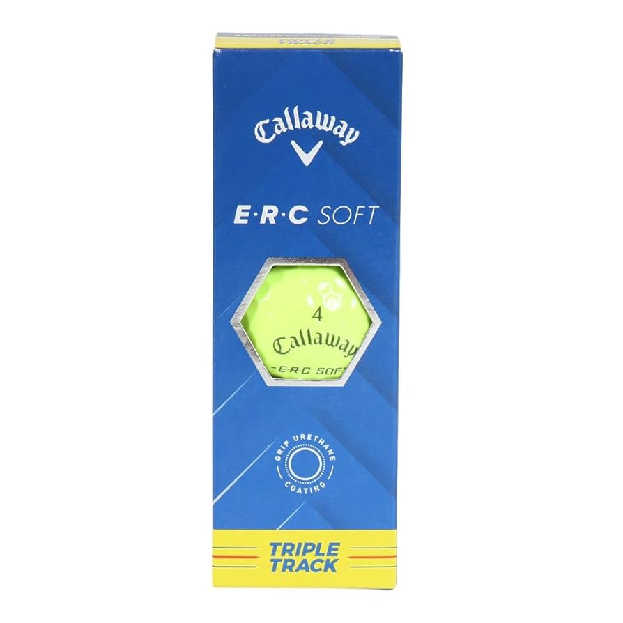 Amazon | キャロウェイ(CALLAWAY) ゴルフボール ERCSOFT YLW 25